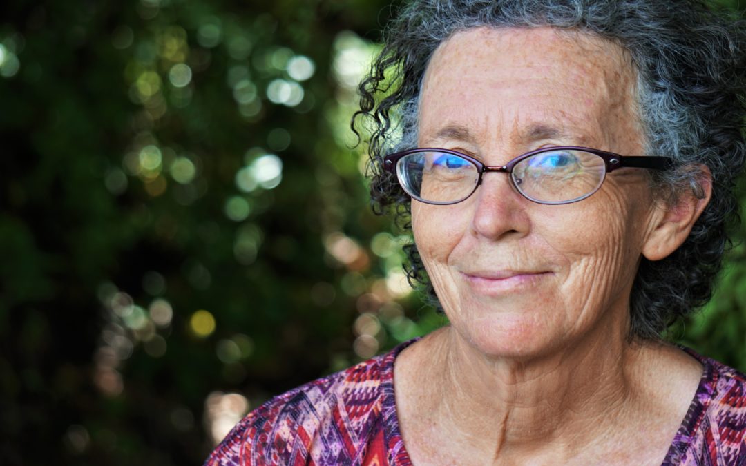 Older woman smiling