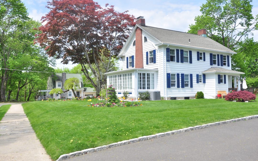 A suburban home with equity