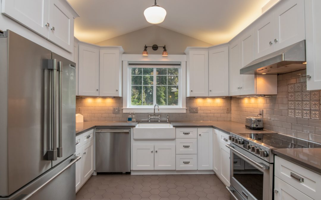 A remodeled kitchen